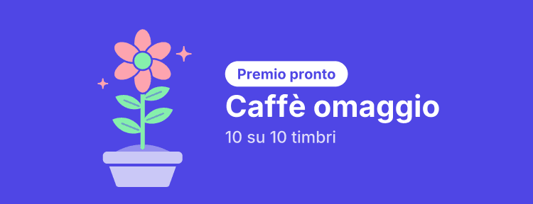Tessera nel momento «Premio pronto»: 10 timbri su 10 · premio pronto